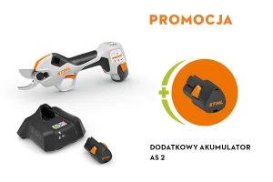 STIHL ASA 20 Sekator Akumulatorowy Zestaw AS 2 + AL 1 • Do Gałęzi Ø25 mm